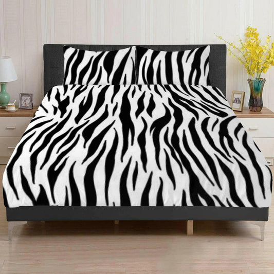 Beddings Black and white Zebra decoration