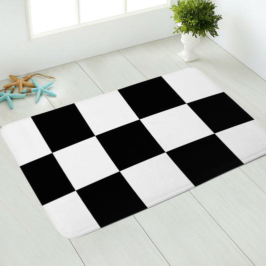 Upgrade Your Entryway with a Stylish Black and White Doormat |Angel Black and White Store